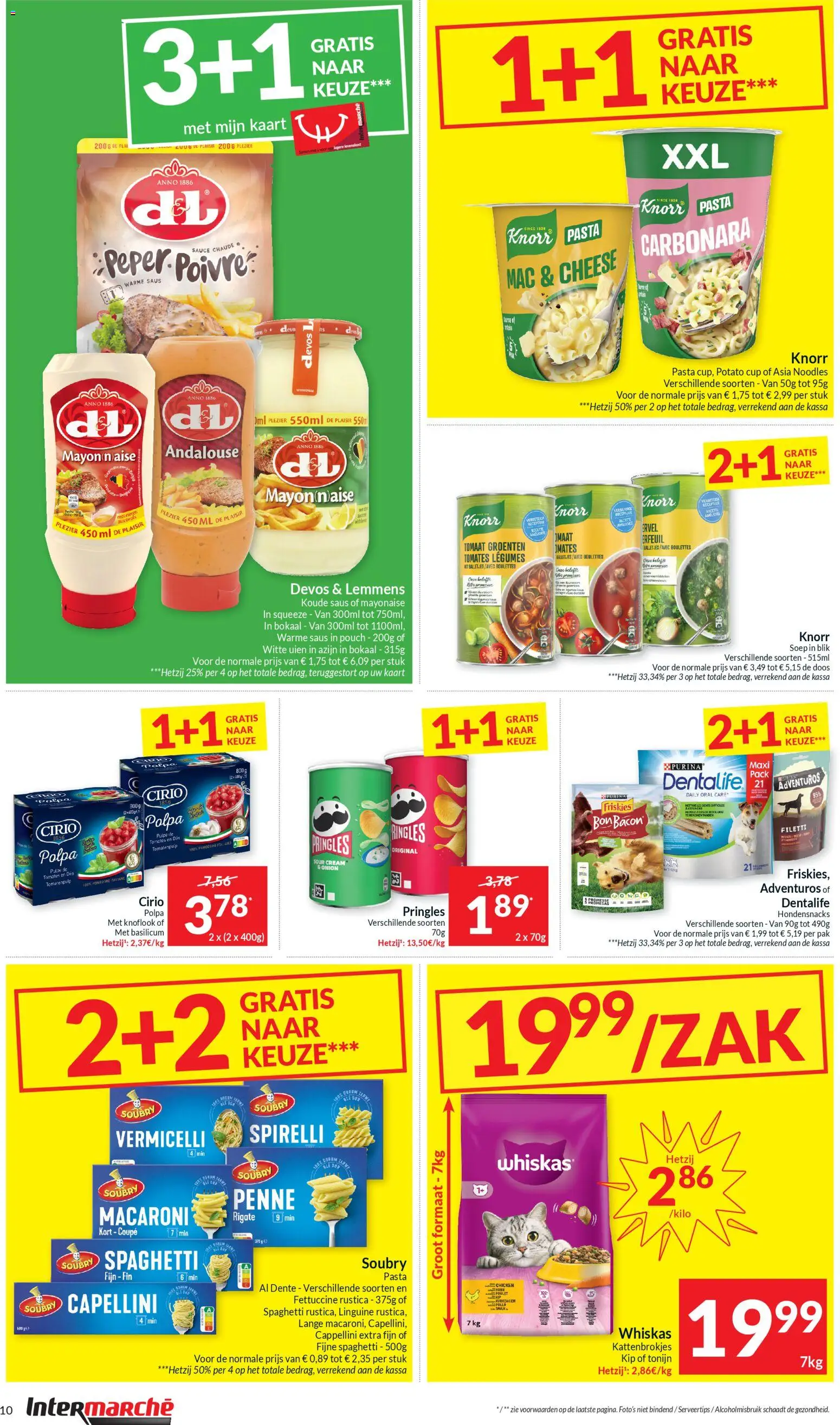 {H1} | Pagina: 10 | Producten: Pasta, Pringles, Keksajt, Eieren