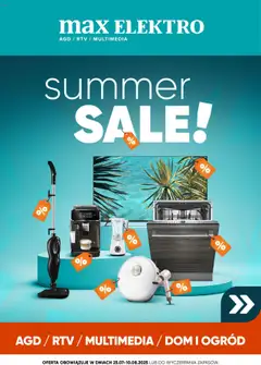 Pogląd oferty "Max elektro Gazetka MAXELEKTRO Online" - ważna od 25.07.2025