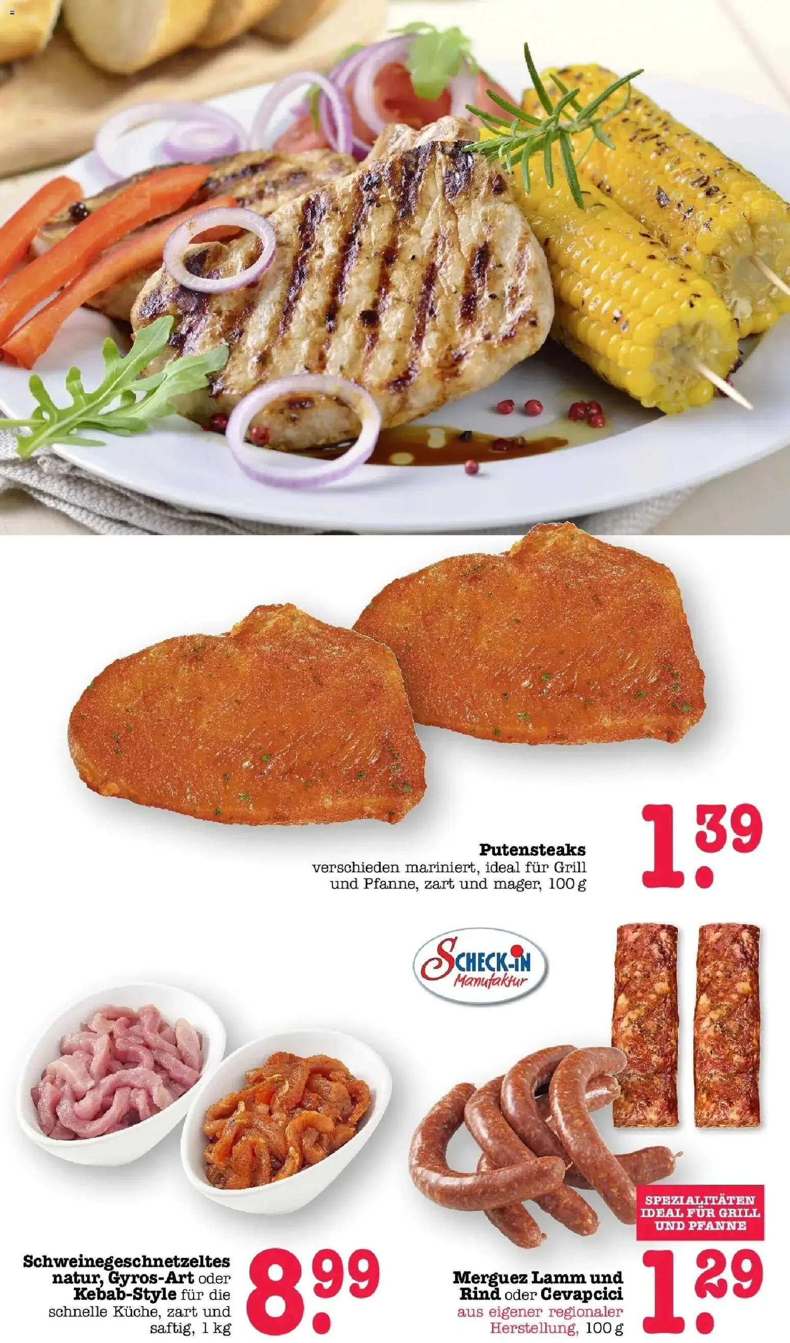 E center Prospekt Kuppenheim-Oberndorf	 – gültig ab 05.04.2026 | Seite: 8 | Produkte: Grill, Cevapcici