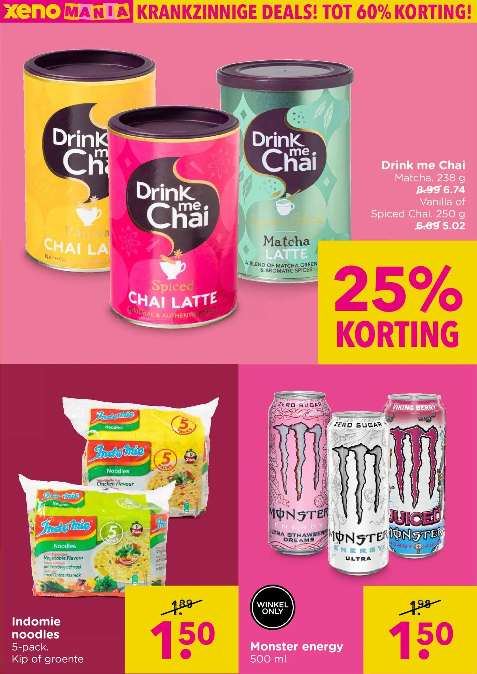 {H1} | Pagina: 23 | Producten: Monster Energy, Monster, La