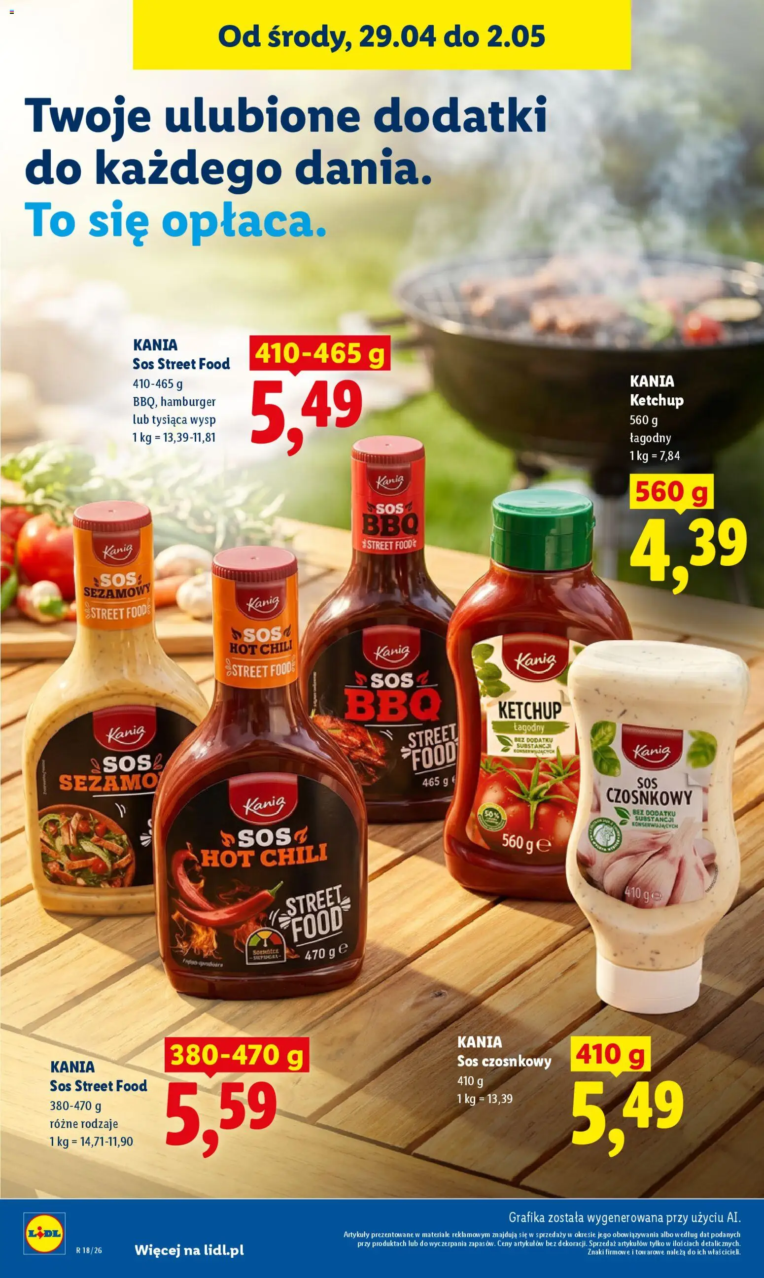 Lidl Polsko leták od 29.04.2026 | Strana: 88 | Produkty: Hamburger