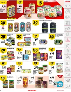 Pré-visualização MINERVA ATUM POSTA, ATUM POSTA válido de 07.04.2026 | Página: 21 | Produtos: Vinagre, Azeite, Óleo, Milho