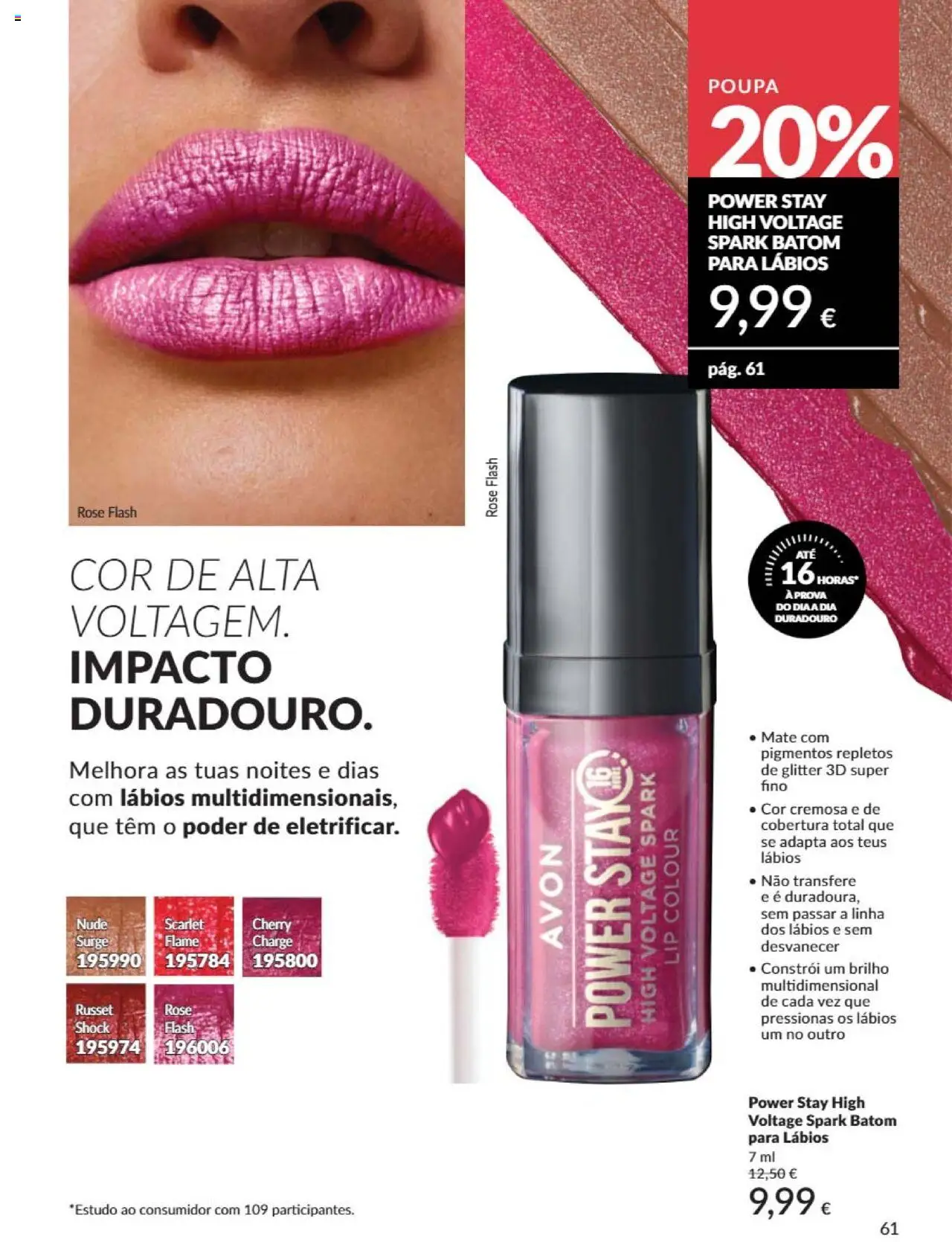 Catálogo Avon Campanha 6 │ válido de 01.06.2025 | Página: 61 | Produtos: Batom