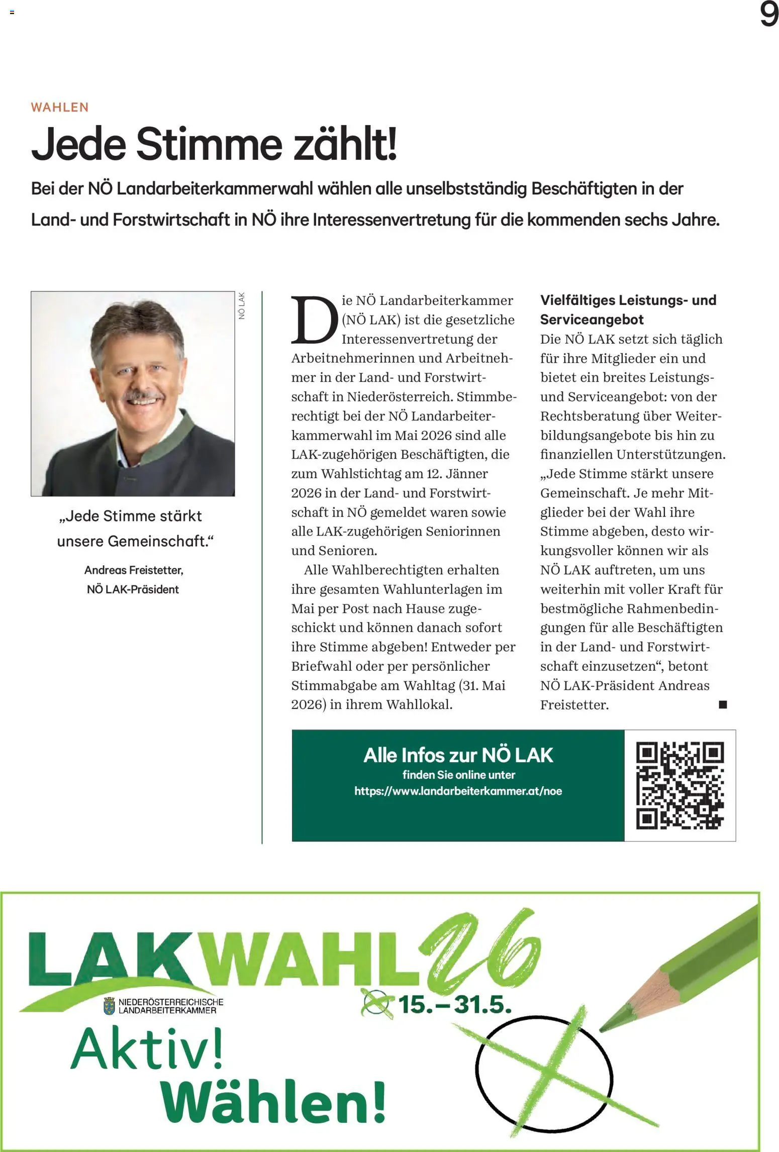 Lagerhaus Unser Land Mai 2025 gültig ab 01.05.2026 | Seite: 9