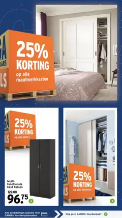 GAMMA - Folder - Voorbeeld van een folder van GAMMA, geldig van 22.12.2025 | Pagina: 23 | Producten: Kast