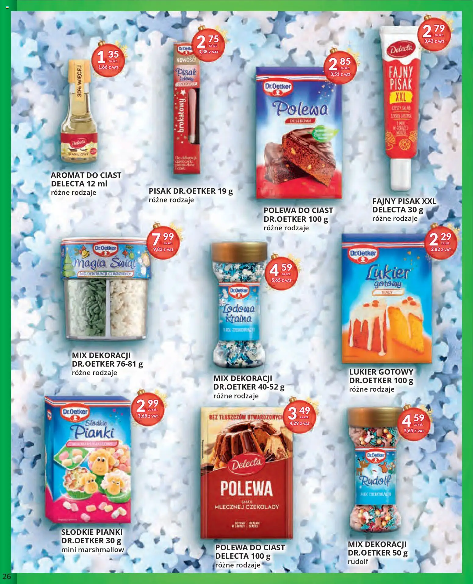 Eurocash Gazetka od 17.11.2025 | Strona: 26 | Produkty: Czekolady, Pianki