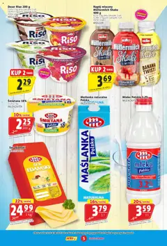Prim Market Gazetka od 31.07.2025 | Strona: 5 | Produkty: Maślanka, Mleko, Ser, Ser edamski