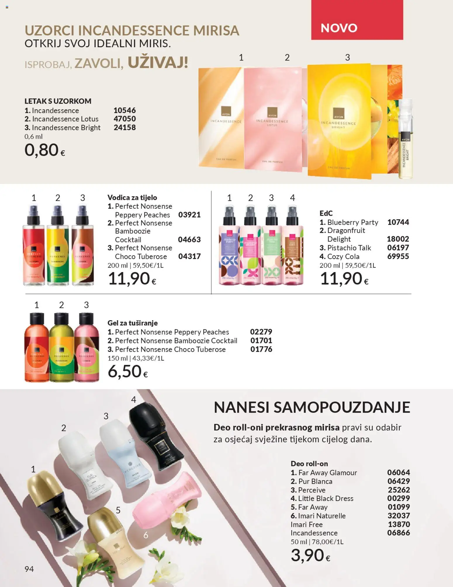 Avon katalog | vrijedi od 01.04.2026 | Stranica: 94