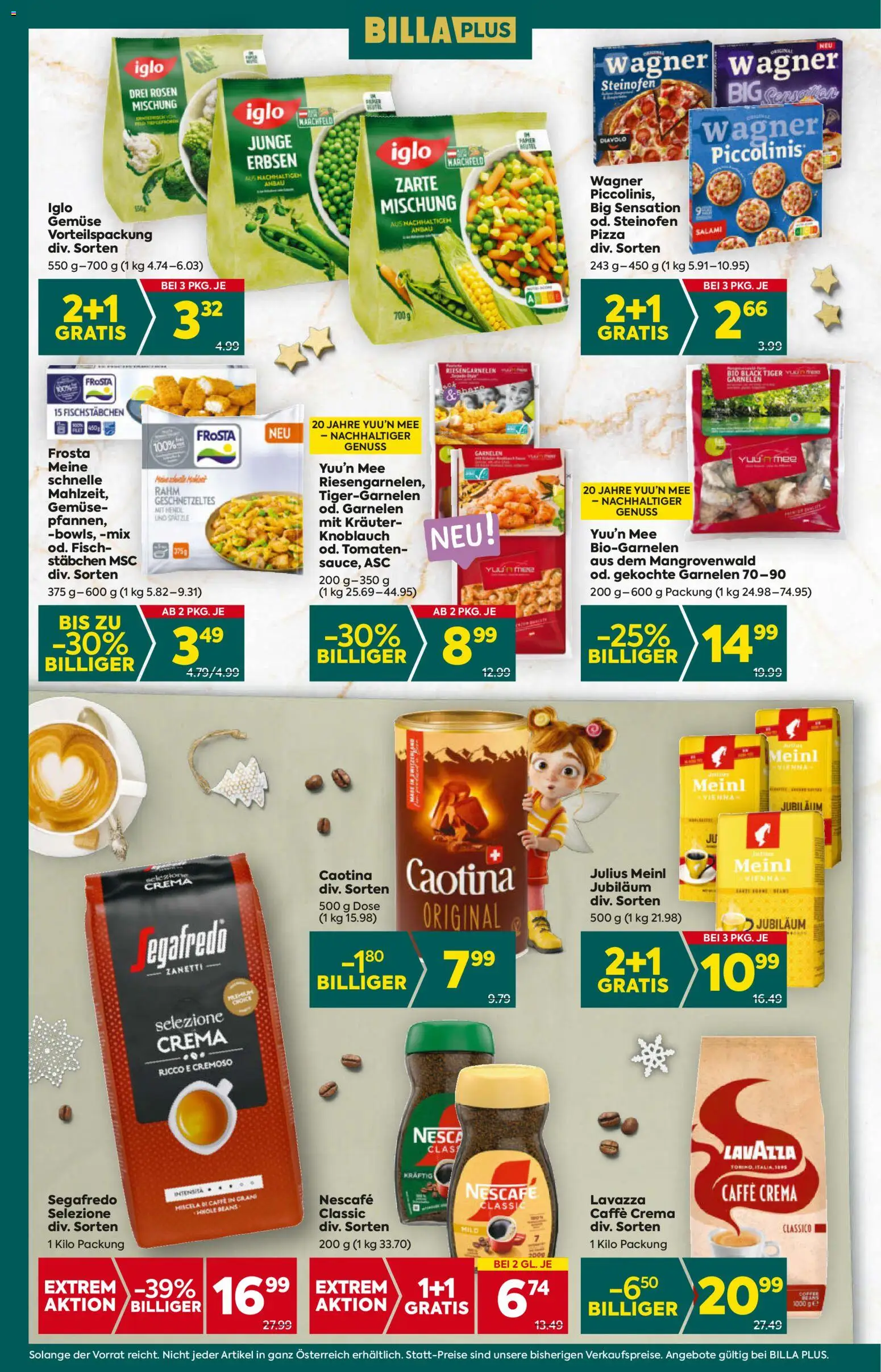 Billa Plus Flugblatt - Tirol gültig ab 20.11.2025 | Seite: 12 | Produkte: Knoblauch, Erbsen, Pizza, Tomaten