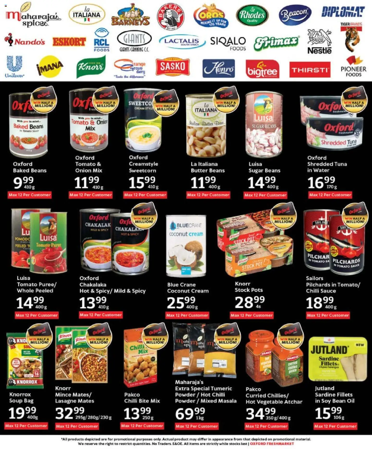 New Oxford Freshmarket catalogue – valid from 05.11.2025 | Page: 9 | Products: Bag, Pots, Stock, Sugar