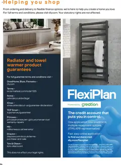 Preview of B&Q - Radiators valid from 01.07.2025 | Page: 94 | Products: Radiator, Towel