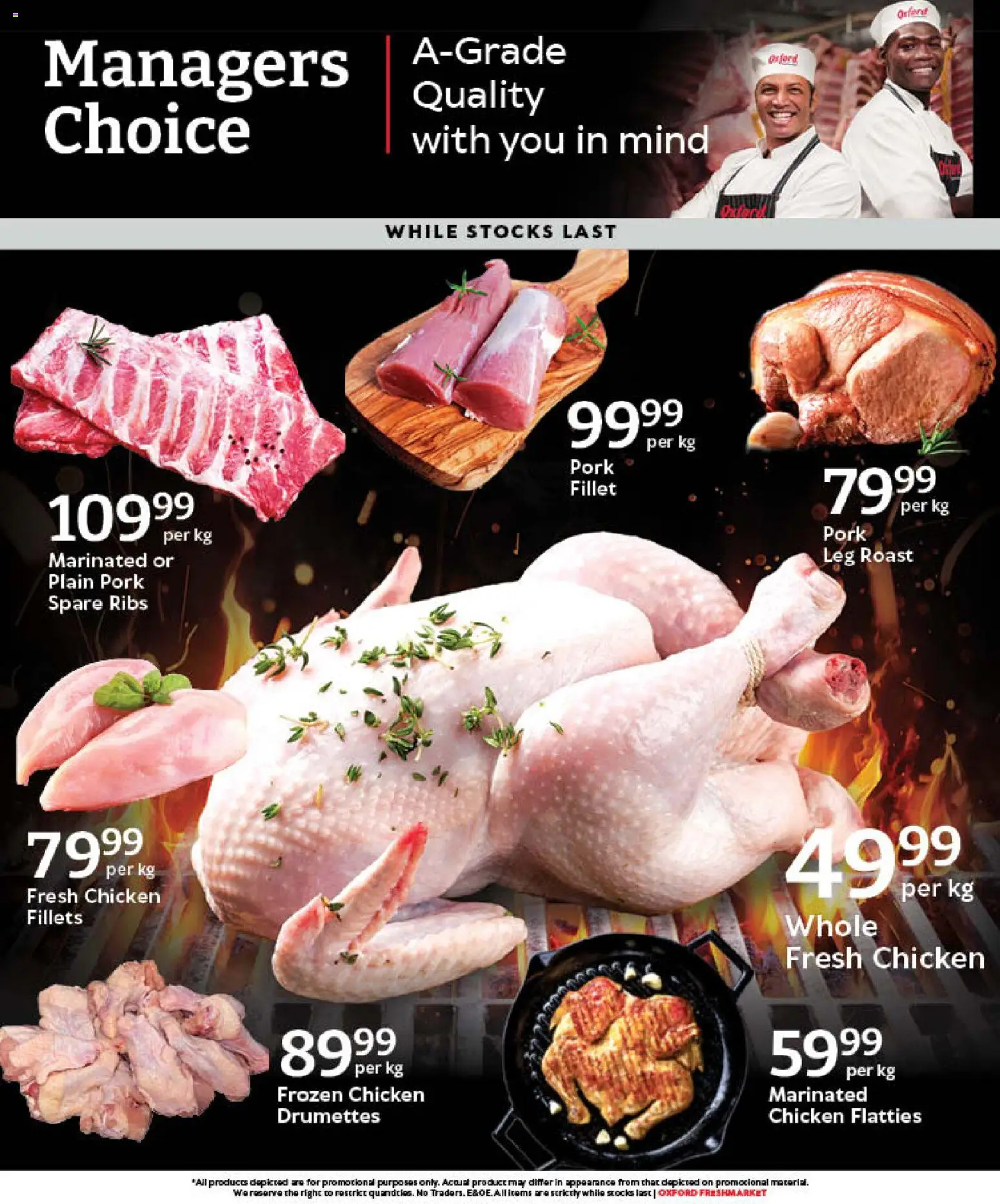 New Oxford Freshmarket catalogue – valid from 18.02.2026 | Page: 2 | Products: Ribs, Chicken, Pork