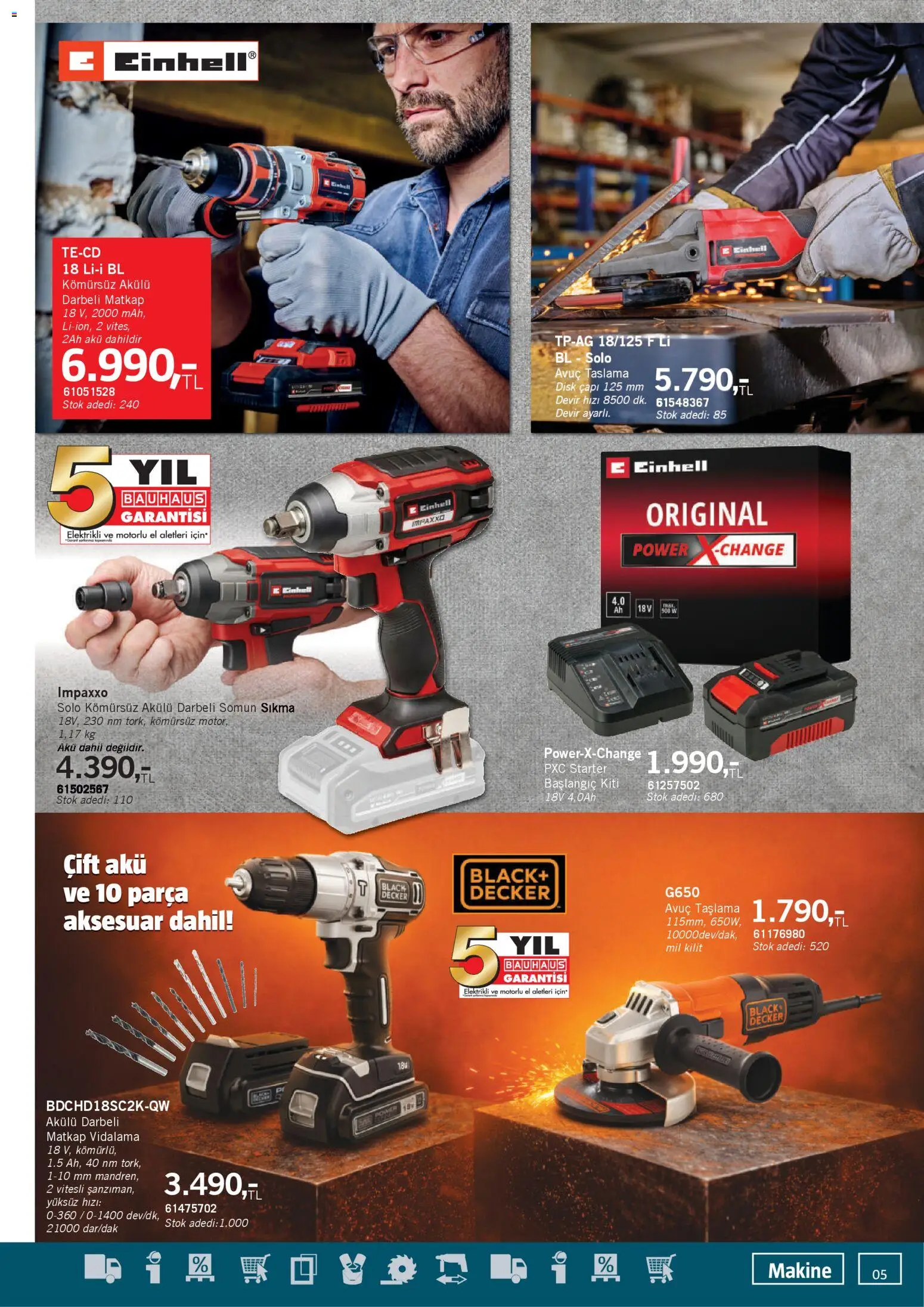 Bauhaus Katalog - 31.01.2026 tarihinden itibaren geçerlidir | Sayfa: 5 | Ürünler: Somun, Disk