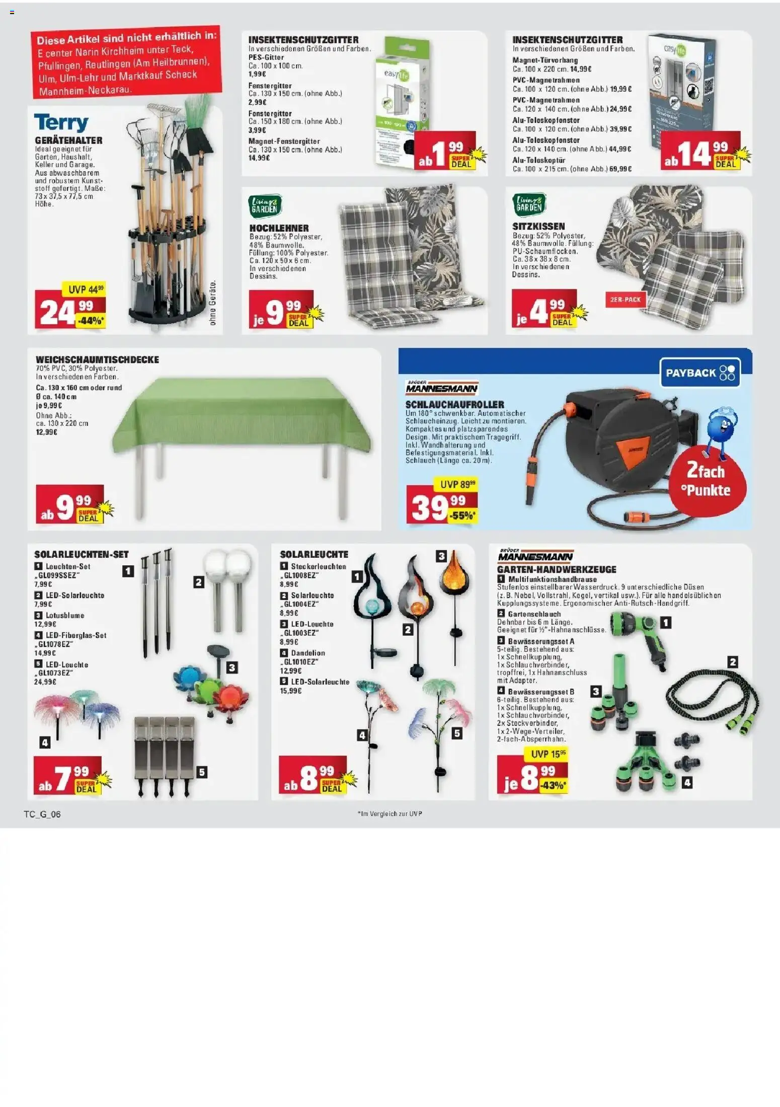 E center Prospekt Mainz-Weisenau	 – gültig ab 12.04.2026 | Seite: 71 | Produkte: Solarleuchte