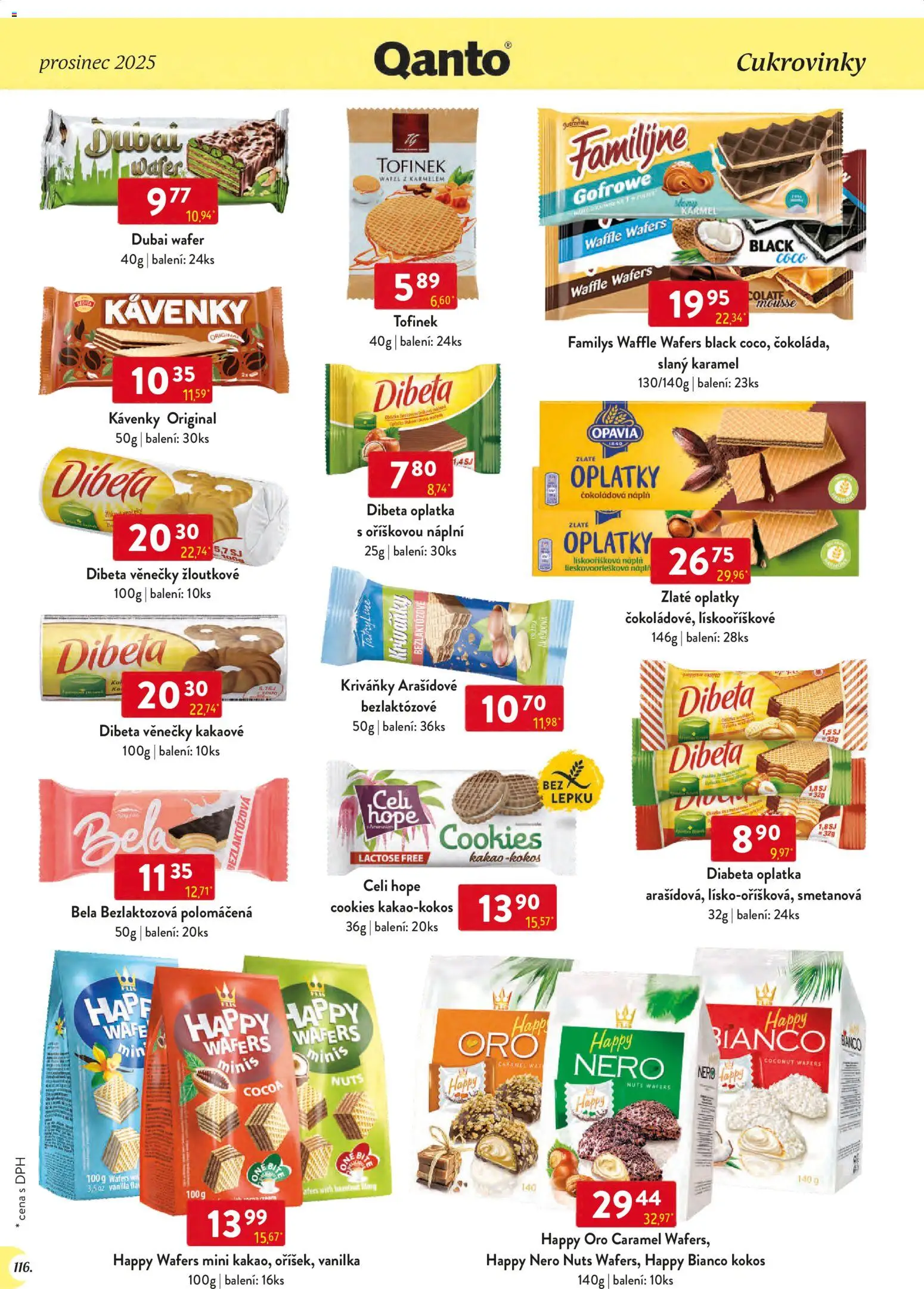 Astur & Qanto leták - Velkoobchod 12/2025 od 01.12.2025 | Strana: 116 | Produkty: Slaný karamel, Kokos, Kakao, Oplatky