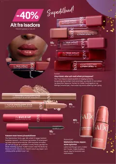 Forhåndsvisning av Vita kundeavis gyldig fra 10.11.2025 | Side: 6 | Produkter: Liquid lipstick, Mascara, Blush