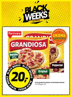 Forhåndsvisning av Bunnpris Black Weeks gyldig fra 20.11.2025