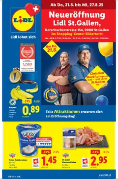 Vorschau von dem Prospekt - Lidl Aktionen St.Gallen ab 21.08.2025
