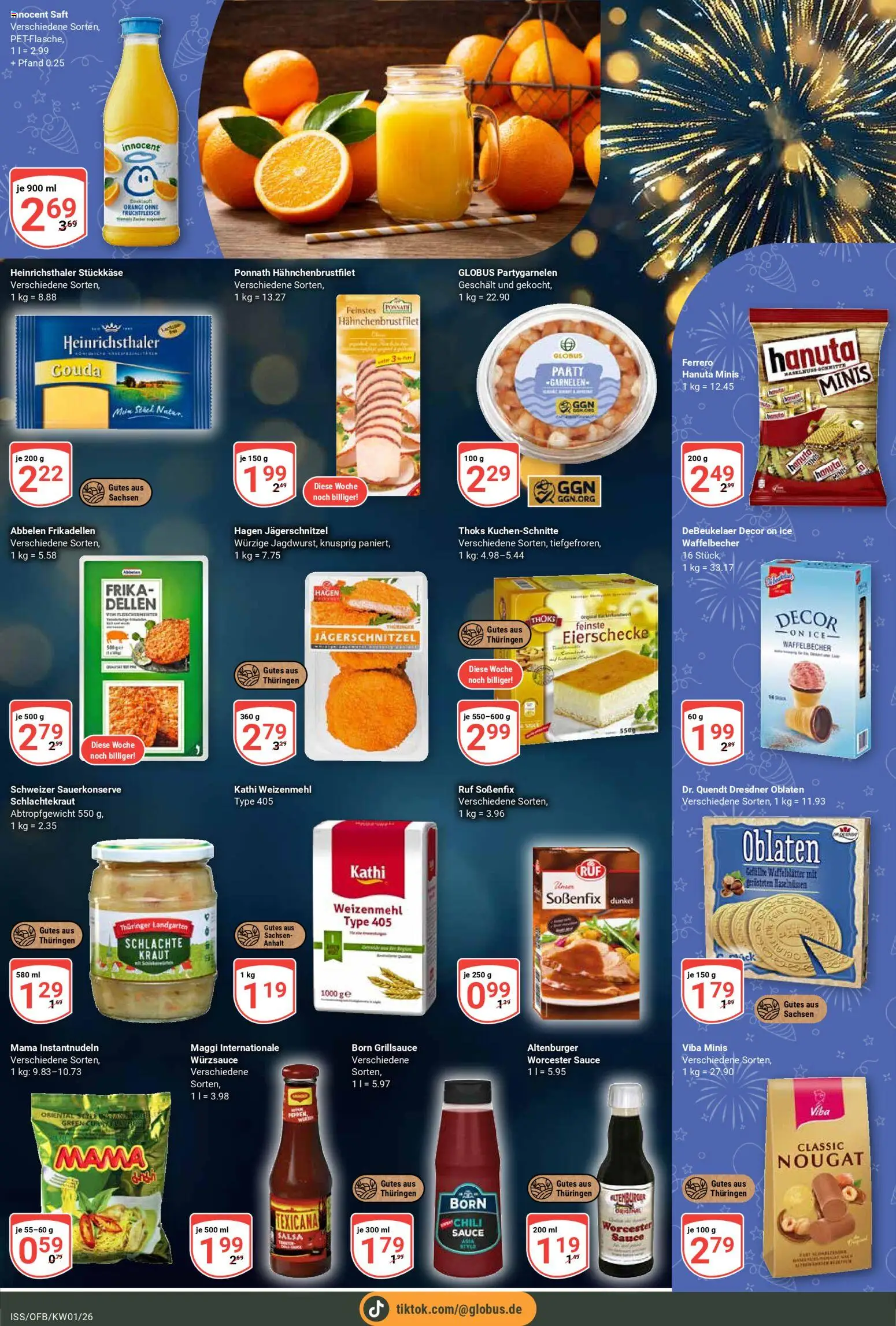 Globus Prospekt 	 – gültig ab 29.12.2025 | Seite: 7 | Produkte: Maggi, Weizenmehl, Kraut, Saft