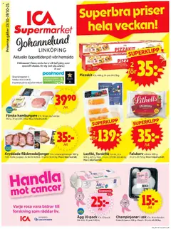 ICA Supermarket - Linköping - Förhandsvisning av reklamblad från butik ICA Supermarket aktuell från 13.10.2025