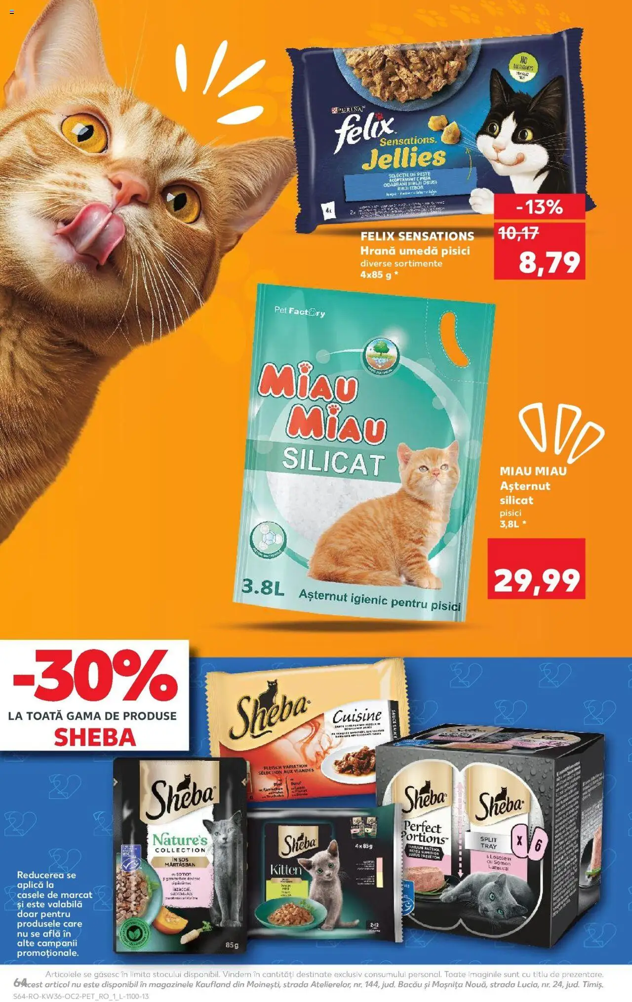 Noul catalog Kaufland – valabil de la 03.09.2025 | Pagină: 64 | Produse: Pește, Sos