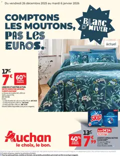 Auchan - Prévisualisation de Auchan - Blanc d'hiver valide à partir de 26.12.2025