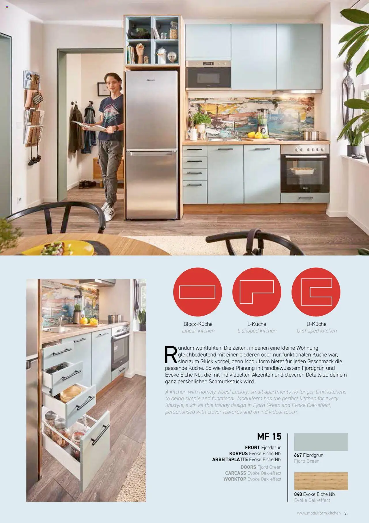 Ostermann Modulform Küchenprospekt  – gültig ab 26.05.2025 | Seite: 31 | Produkte: Küche