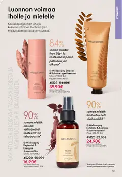 Oriflame-mainoslehti voimassa 10.12.2025 alkaen | Sivu: 127 | Tuotteet: Naamio, Öljy