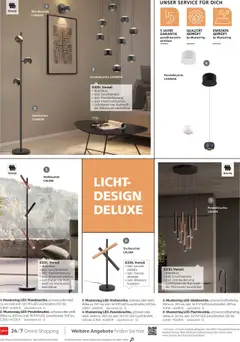 XXXL Lutz Magazin Schöner Einrichten ab 01.09.2025 gültig | Seite: 66 | Produkte: Wandleuchte