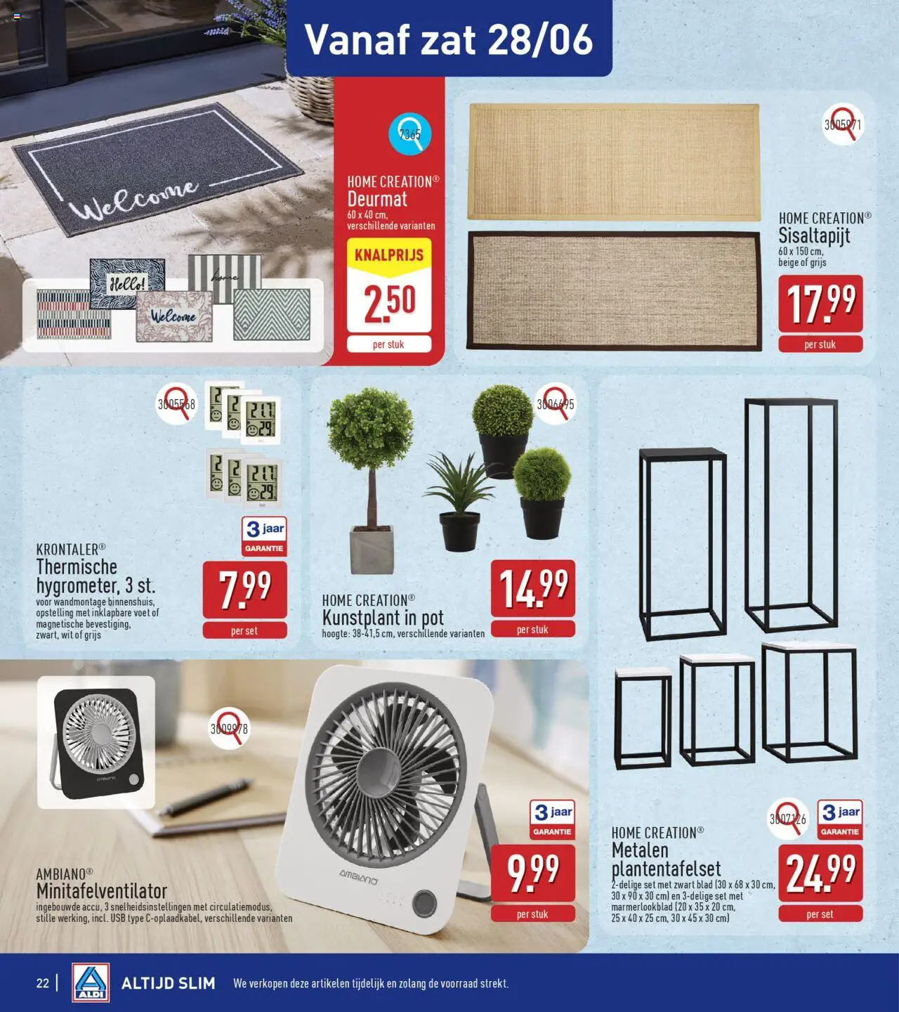  | Pagina: 22 | Producten: Usb, Deurmat, Pot