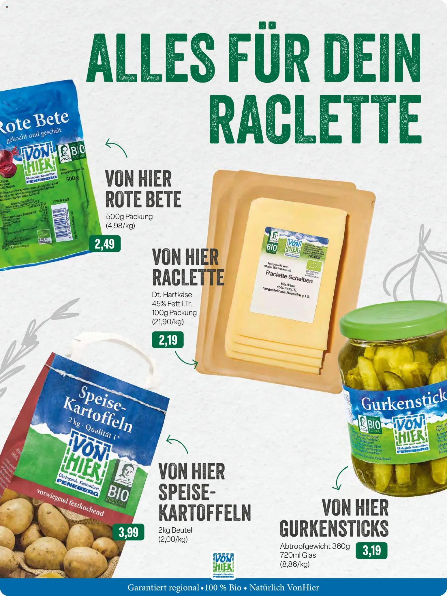 Feneberg Angebote – gültig ab 29.12.2025 | Seite: 9 | Produkte: Milch, Käse, Kartoffeln, Zucker