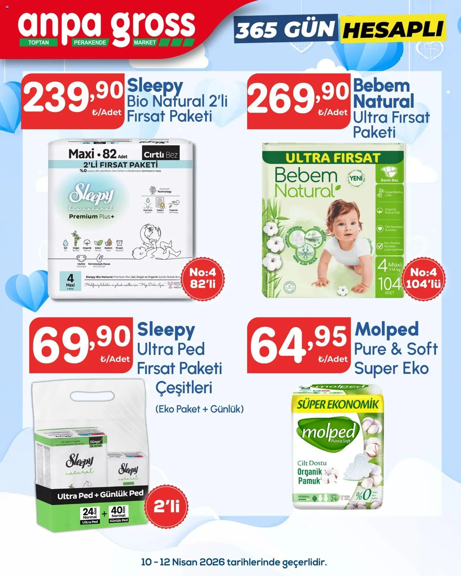 Anpa Gross Katalog - 10.04.2026 tarihinden itibaren geçerlidir | Sayfa: 8 | Ürünler: Parfüm, Badem