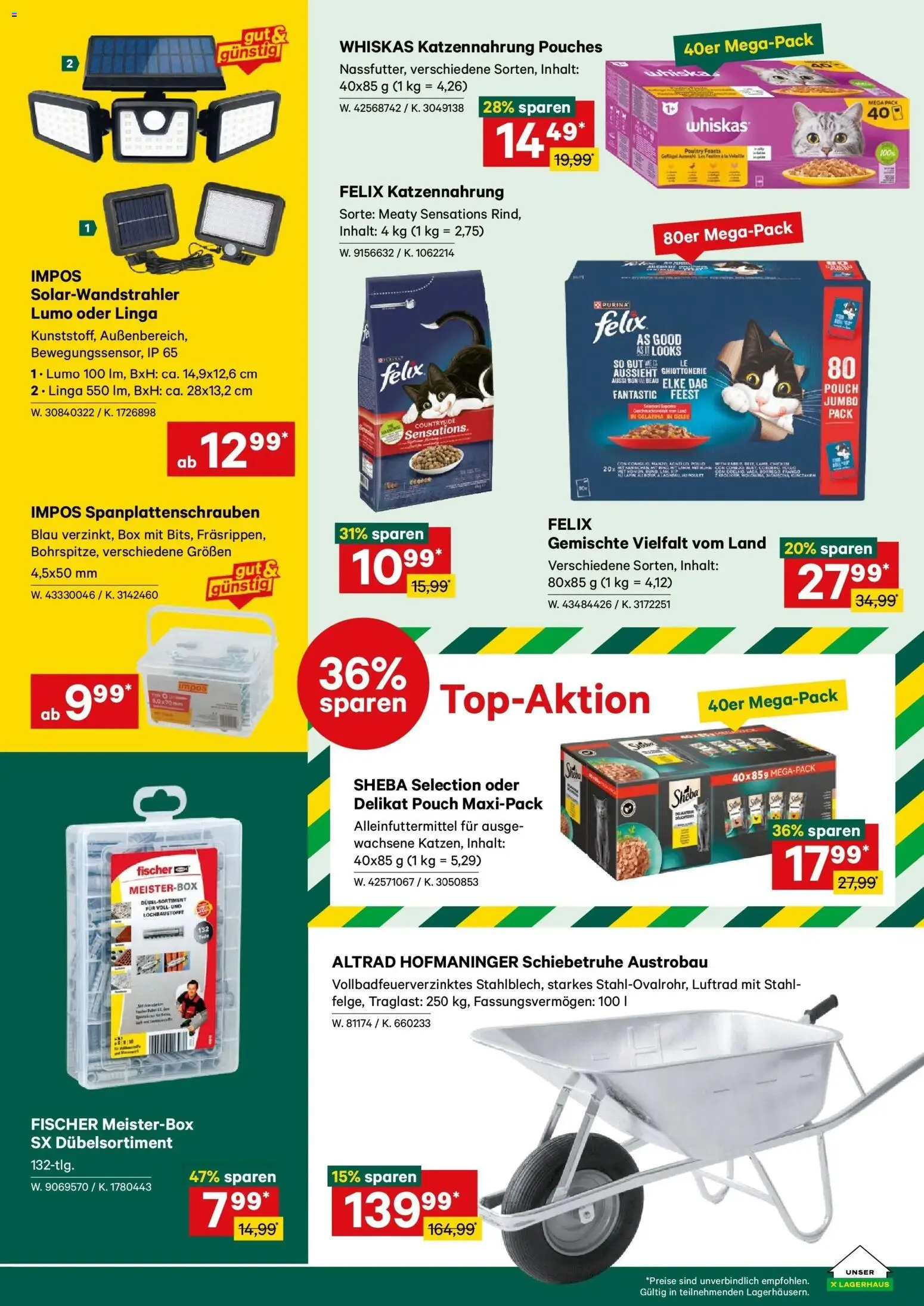 Lagerhaus Wochen Angebote - Schweiggers, Bad Aussee gültig ab 08.04.2026 | Seite: 5 | Produkte: Box