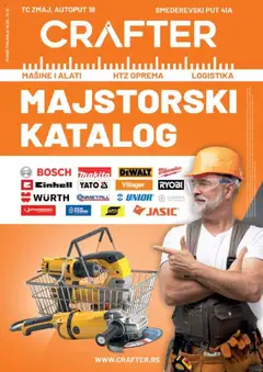 Crafter majstorski katalog - pregled Crafter kataloga - važi od 15.09.2025