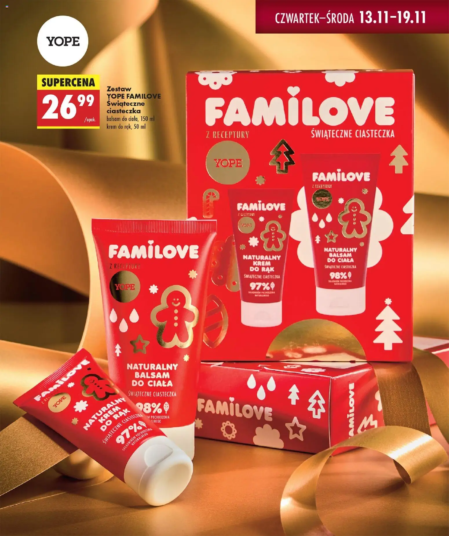 Biedronka gazetka - Twoje piękne strony od 06.11.2025 | Strona: 29 | Produkty: Krem do ciała, Krem, Ciasteczka