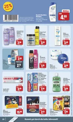 Combi Prospekt 	 ab 12.01.2026 gültig | Seite: 20 | Produkte: Shampoo, Creme, Zahnpasta, Listerine