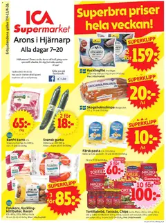 ICA Supermarket - Hjärnarp - Förhandsvisning av reklamblad från butik ICA Supermarket aktuell från 06.04.2026