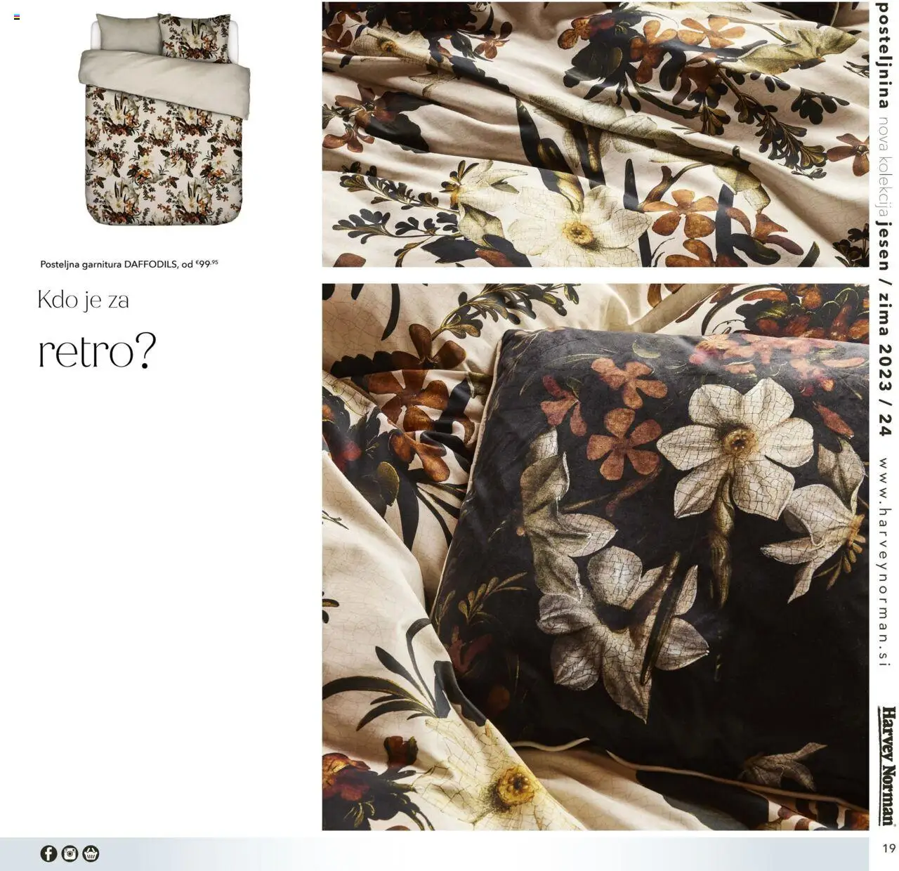 Harvey Norman katalog posteljnina jesen zima │ velja od 01.10.2023 | Stran: 19 | Izdelki: Posteljnina