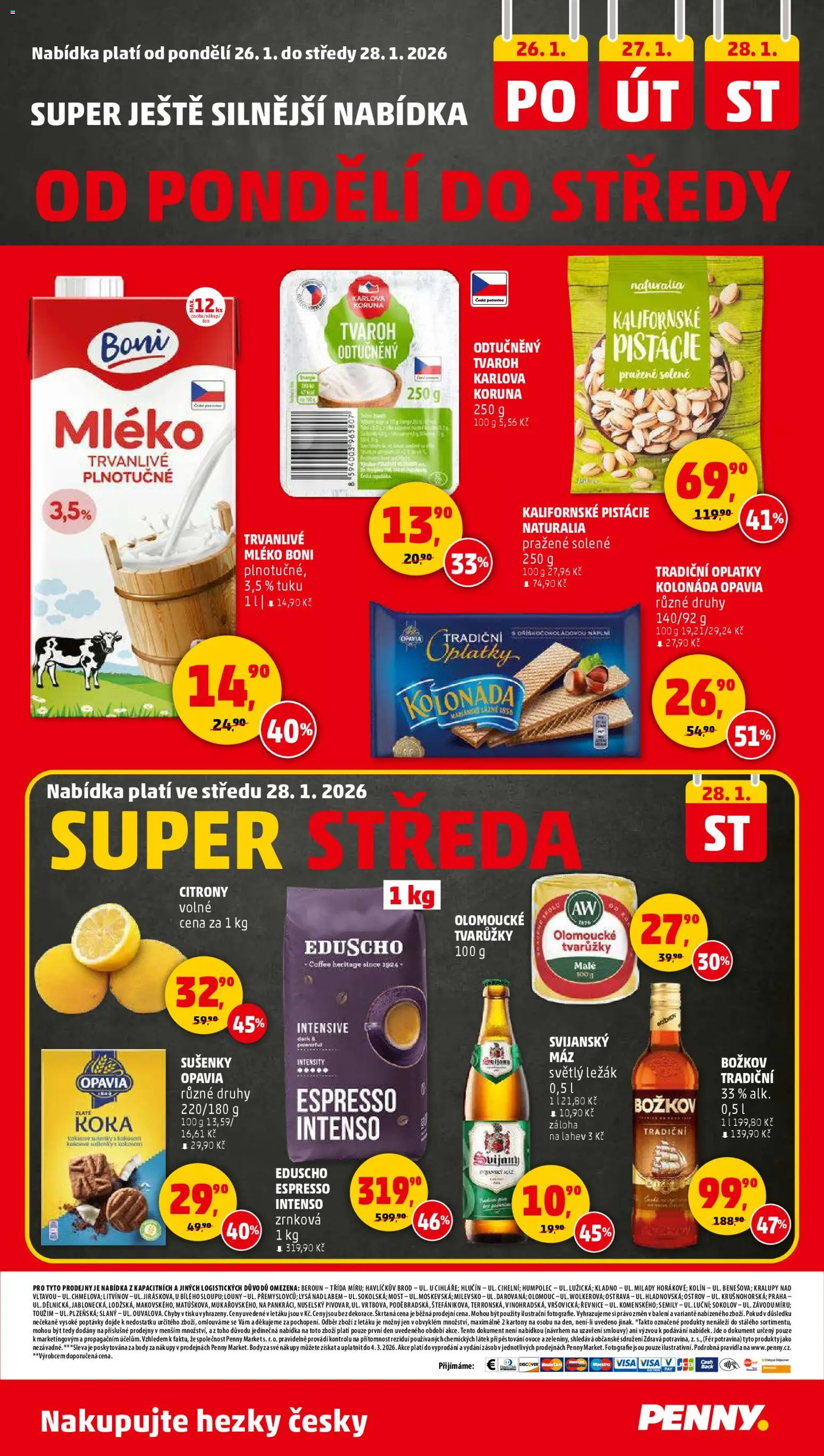 Penny Market leták - Čtvrtečník od 22.01.2026 | Strana: 32 | Produkty: Ovoce, Tvaroh, Body, Sušenky