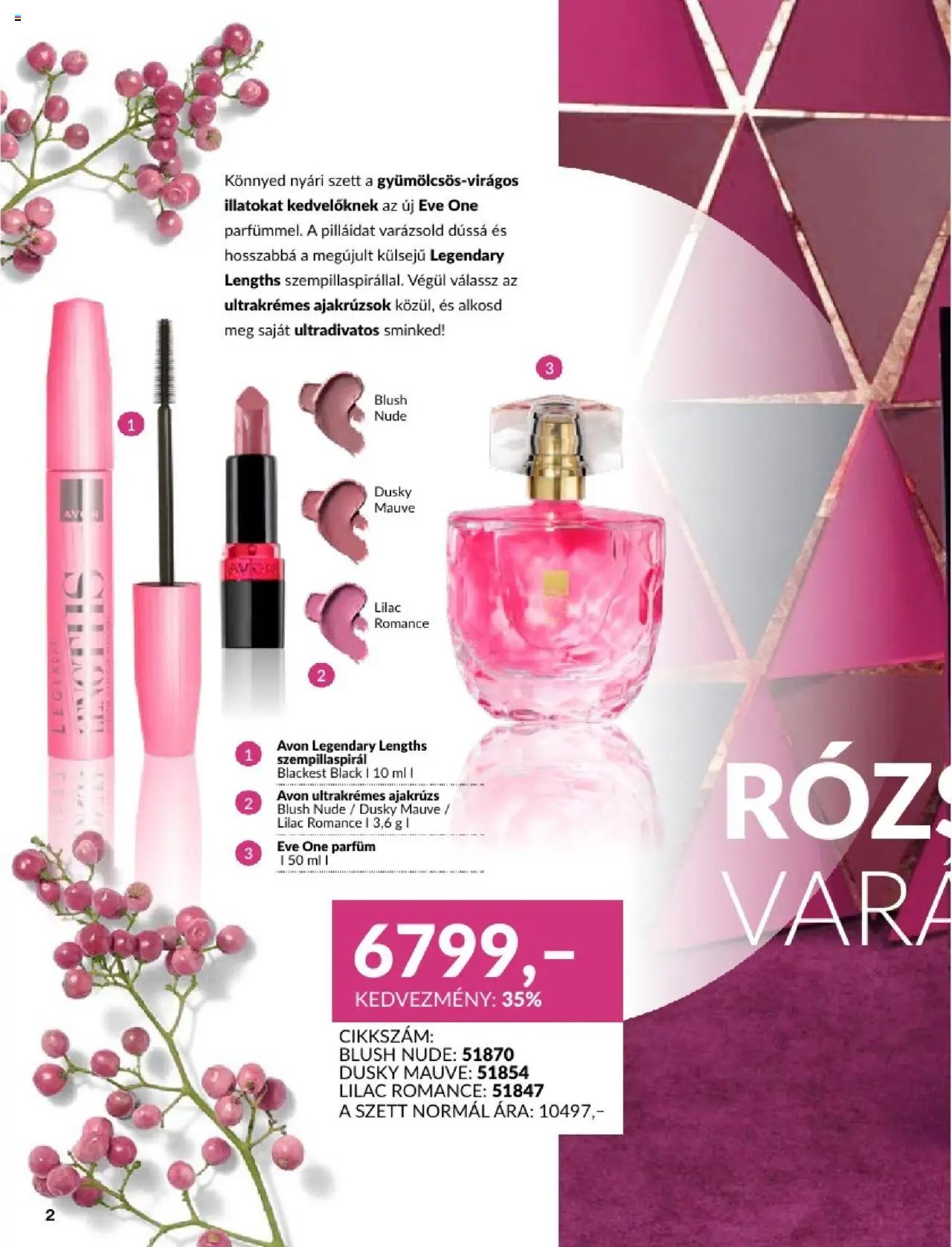 Avon akciós ujság - amely érvényes a következő dátumtól: 01.08.2025 | Oldal: 2