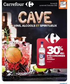 Carrefour - Prévisualisation de Carrefour Cave : vins, alcools et spiriteux valide à partir de 16.12.2025