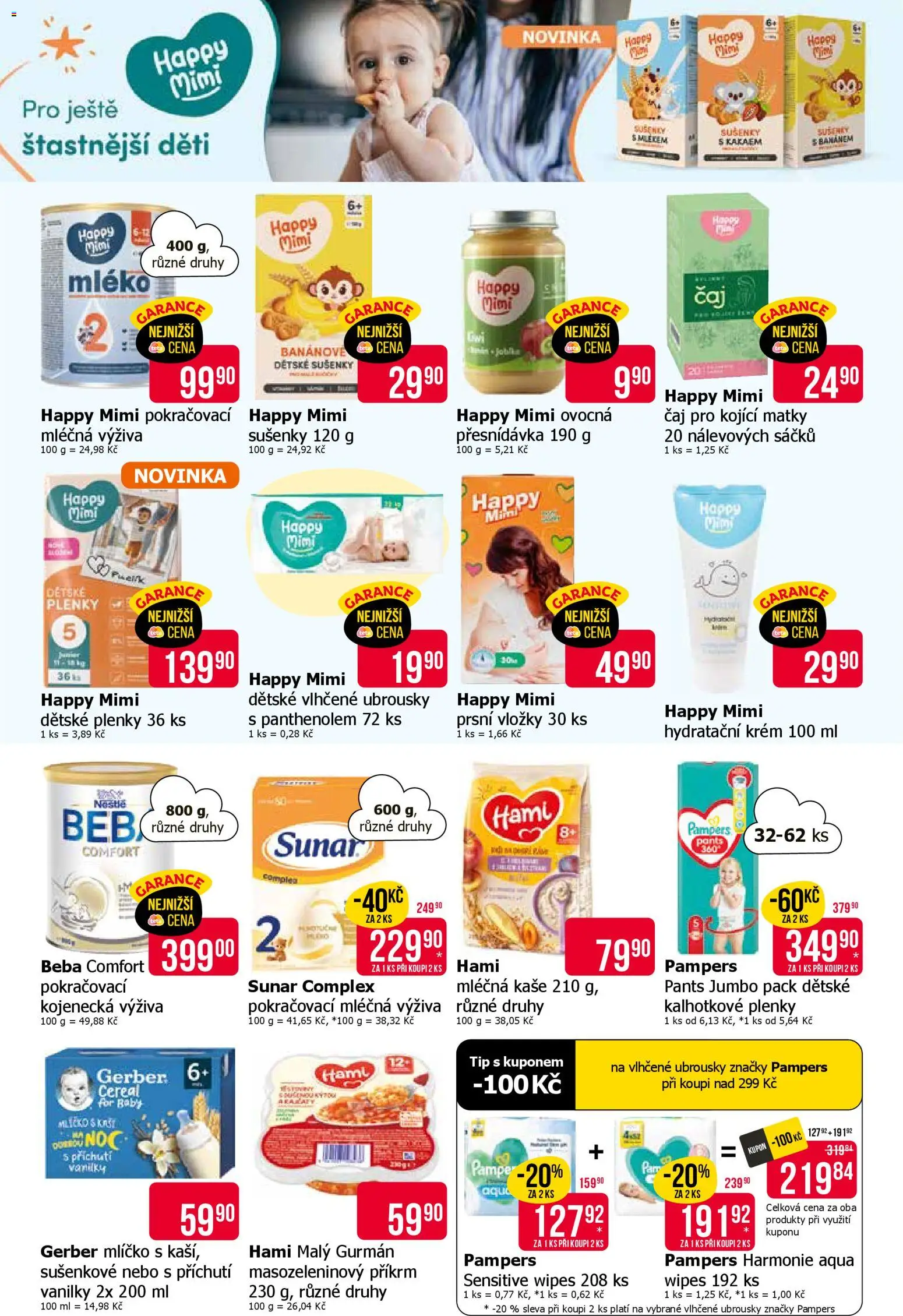 TETA Drogerie leták od 06.11.2025 | Strana: 15 | Produkty: Kalhotkové plenky, Vložky, Mléčná výživa, Plenky