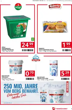 Transgourmet Markenfestwoche ab 24.11.2025 gültig | Seite: 9 | Produkte: Salz, Pfeffer, Bad
