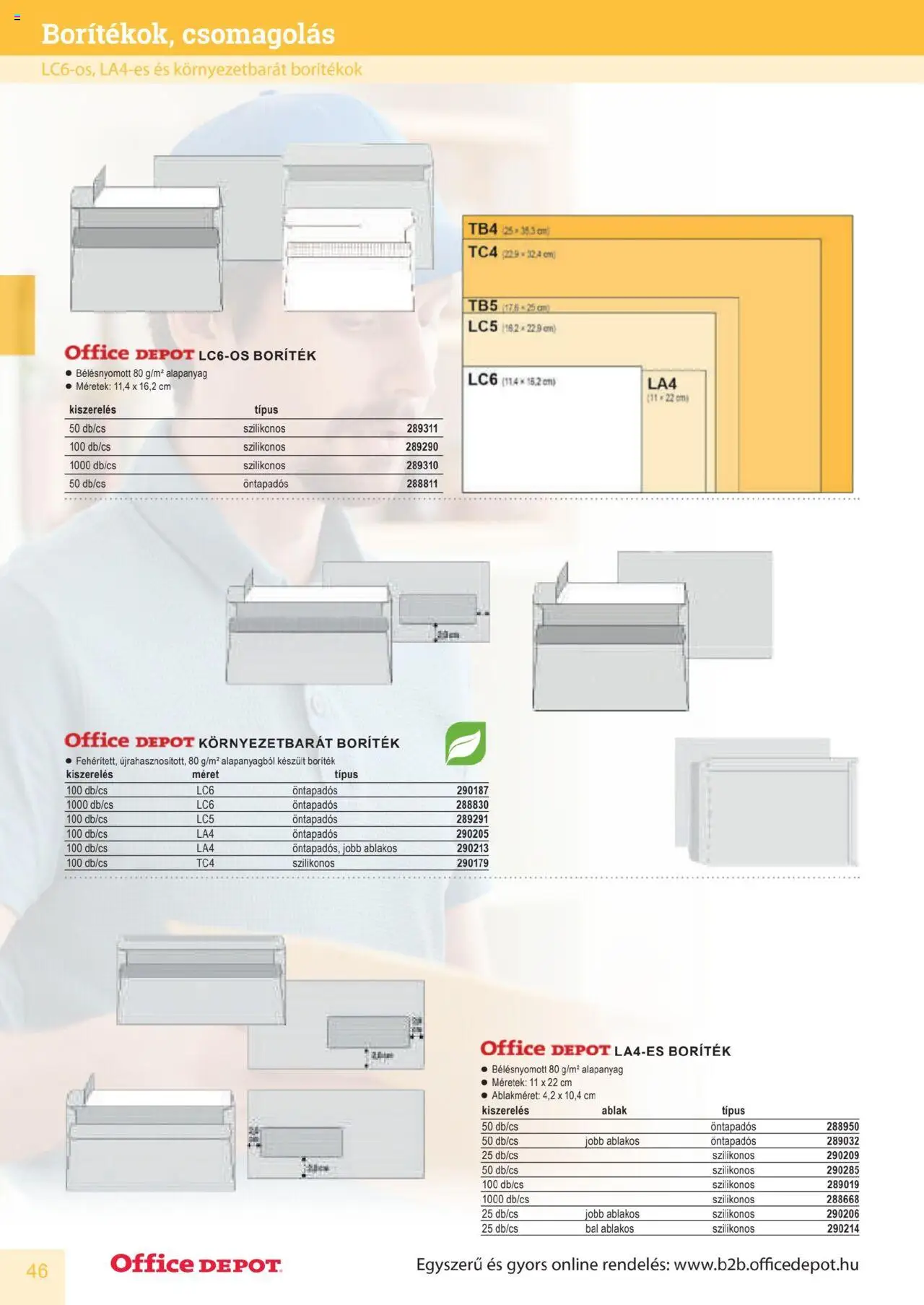 Office Depot akciós ujság - amely érvényes a következő dátumtól: 10.04.2025 | Oldal: 46 | Termékek: Ablak