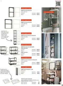 Vista previa Catálogo IKEA Baños válido desde el 01.02.2026 | Página: 43 | Productos: Muebles, Galette de chaise, Lavabo