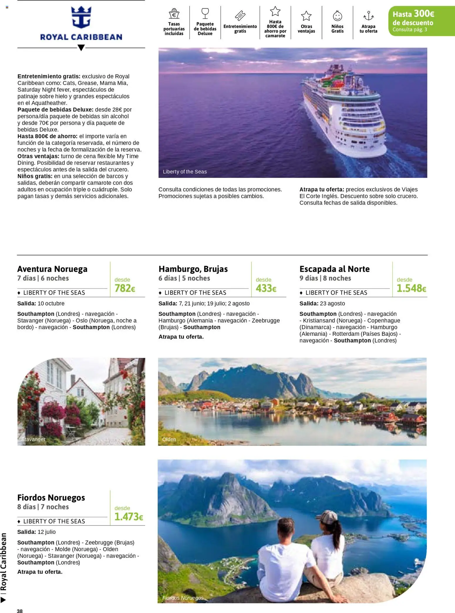 Viajes El Corte Inglés Semana del Crucero │ válido desde el 07.01.2026 | Página: 39 | Productos: Ηλεκτρονικα ειδη, Navegación