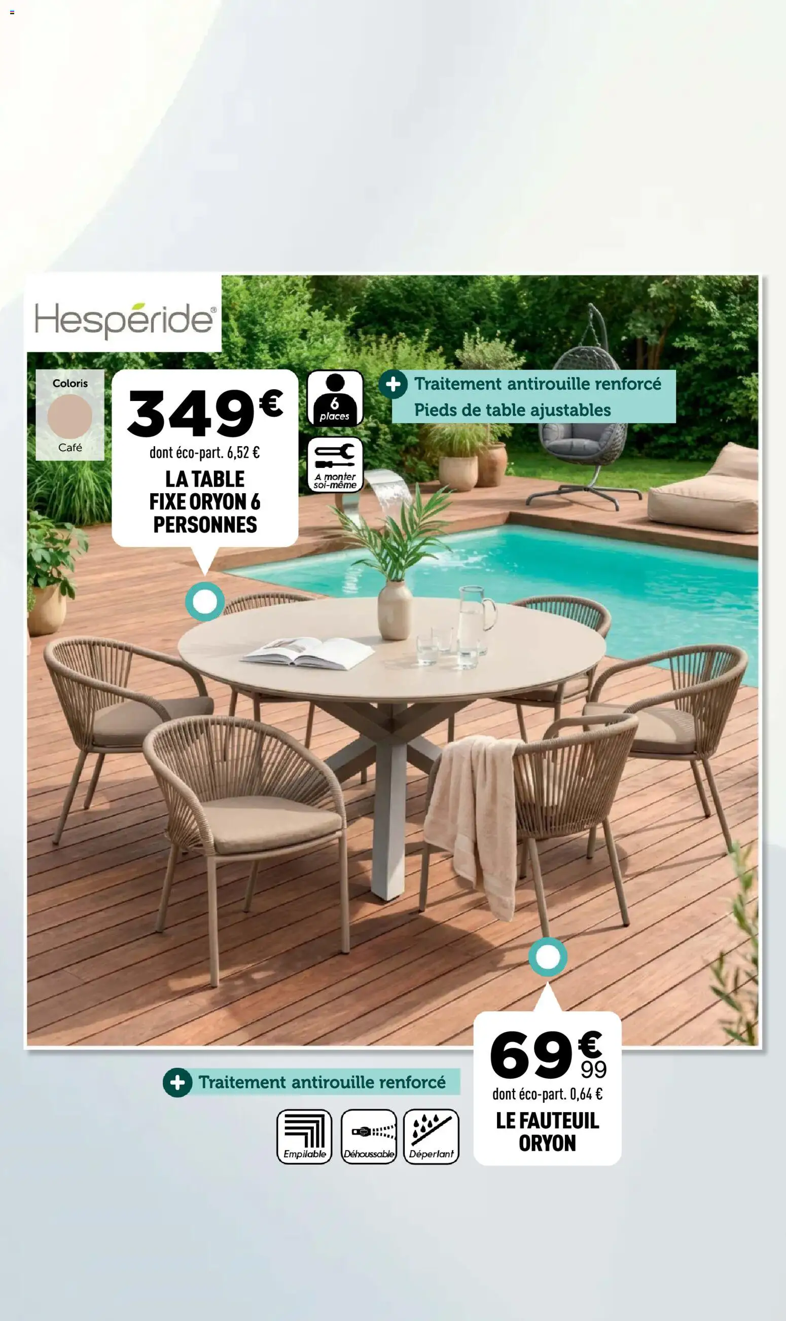 {H1} | Page: 15 | Produits: Fauteuil, Table, Café