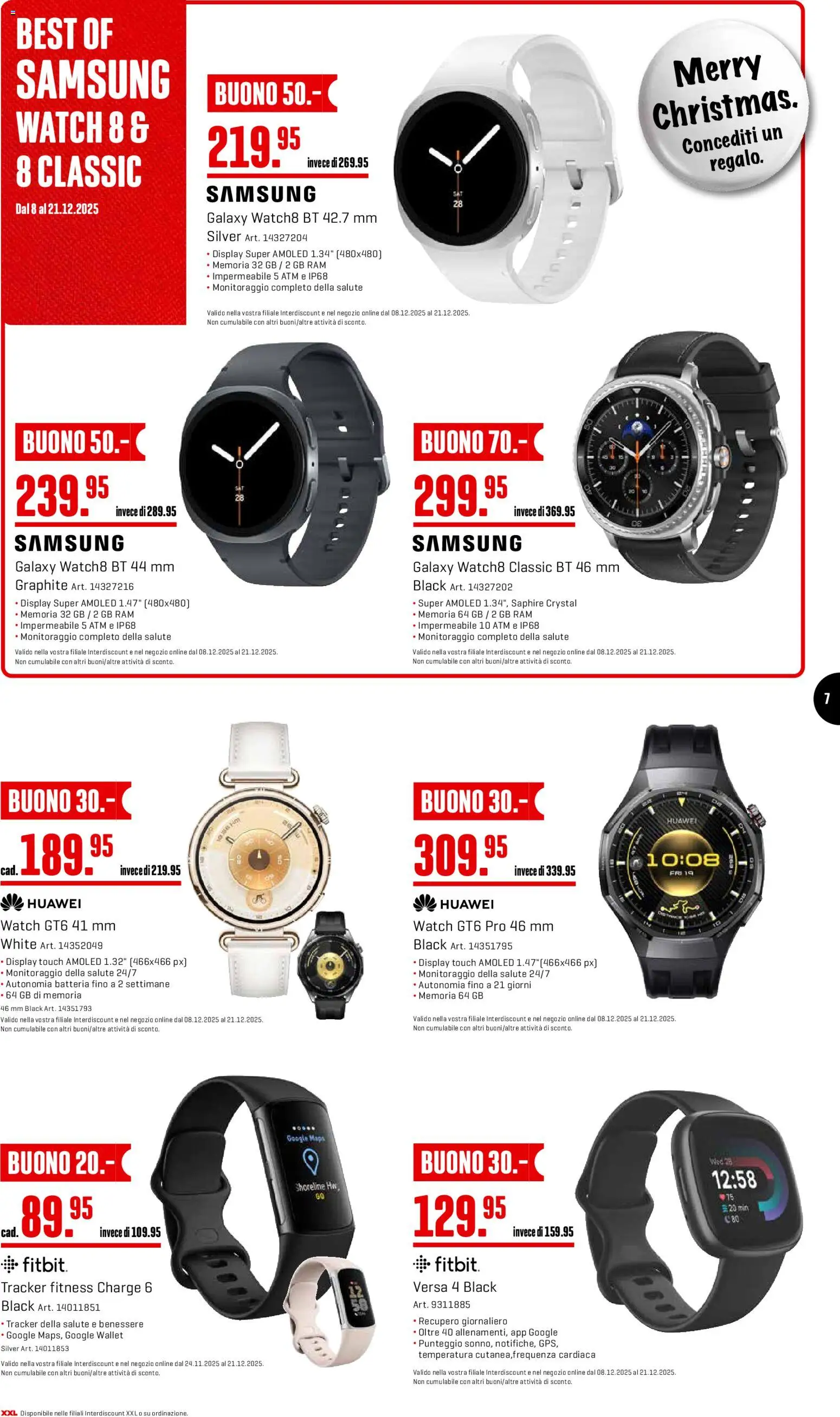 Interdiscount Aktionen Mobile IT – gültig ab 08.12.2025 | Seite: 7 | Produkte: Samsung, Huawei