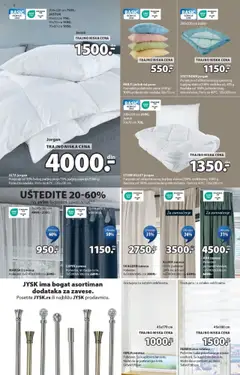 Jysk katalog - pregled Jysk kataloga - važi od 15.10.2025 | Strana: 6