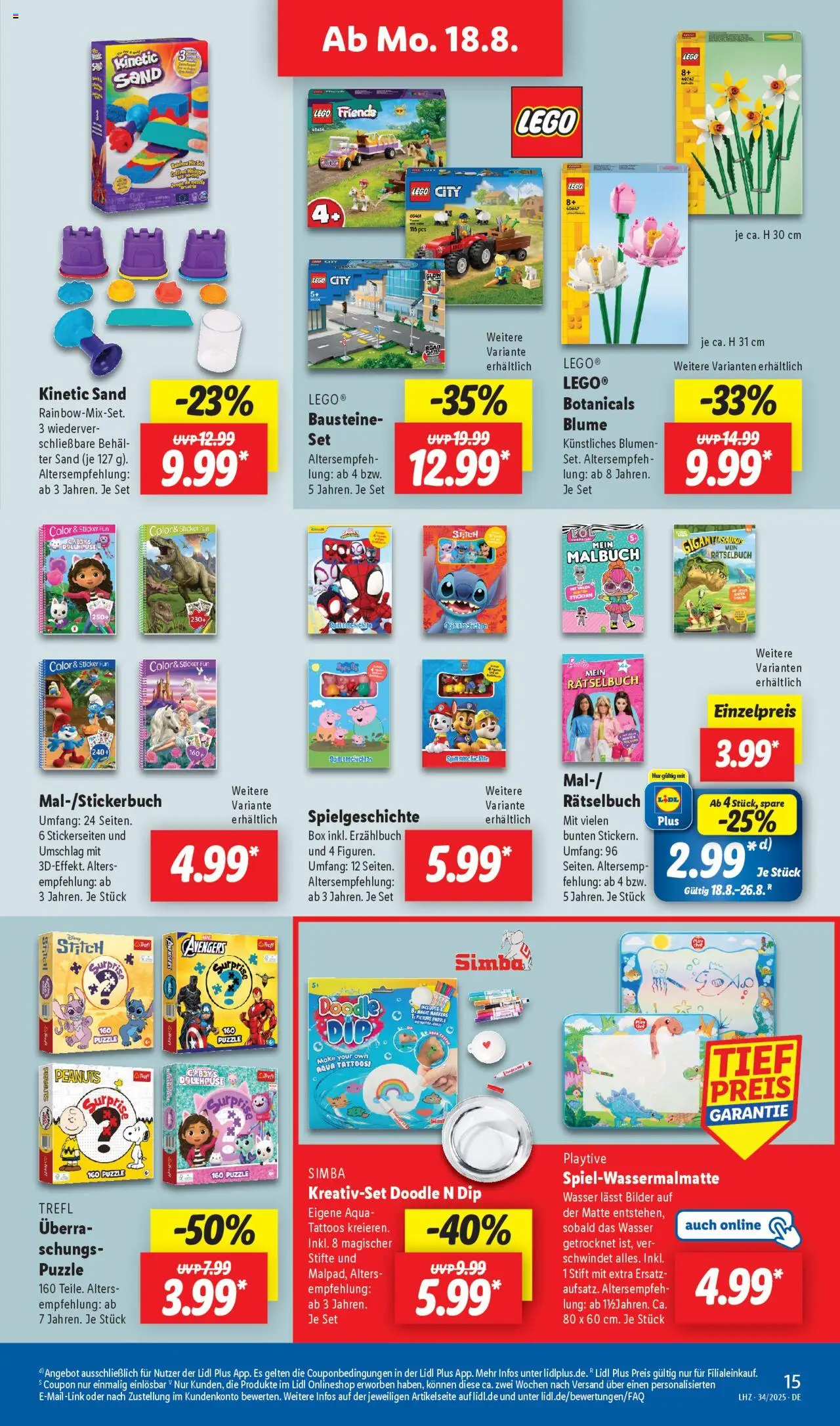 Lidl Prospekt Holzminden - gültig ab dem 18.08.2025 | Seite: 7 | Produkte: Box, Blumen, Bilder, Wasser